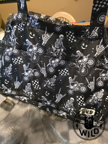 Strictly Wild Bikes N Bones Beach Bag Review