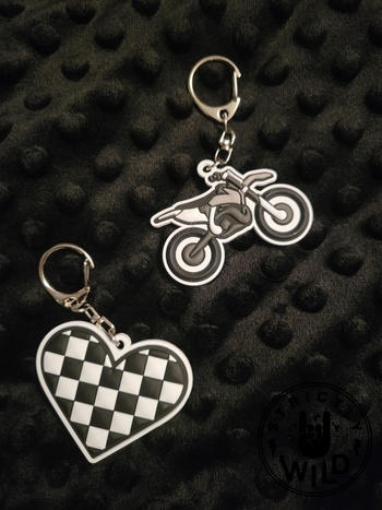 Strictly Wild Grey Dirt Bike Keychain Review