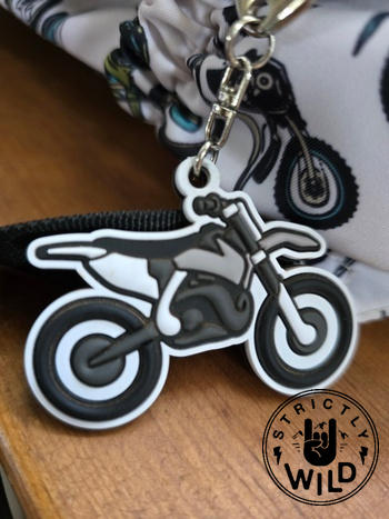 Strictly Wild Grey Dirt Bike Keychain Review