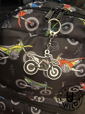 Strictly Wild Grey Dirt Bike Keychain Review