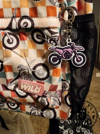 Strictly Wild Purple Dirt Bike Keychain Review