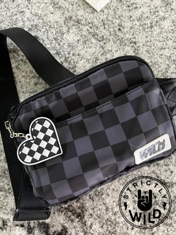 Strictly Wild Checkered Heart Keychain Review