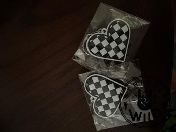 Strictly Wild Checkered Heart Keychain Review