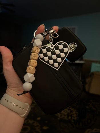 Strictly Wild Checkered Heart Keychain Review