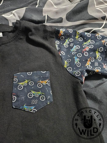 Strictly Wild Bike Life Drop Cut Pocket T-Shirt Review