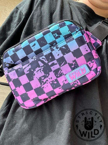 Strictly Wild Rainbow Checker Cross Body Review