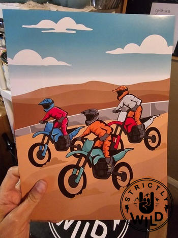 Strictly Wild Folder - Dirt Bike Friends Review