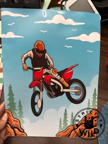 Strictly Wild Folder - Dirt Bike Whip Review