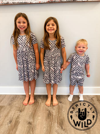 Strictly Wild Lightning Checker Twirl Dress Review