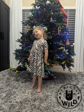Strictly Wild Lightning Checker Twirl Dress Review
