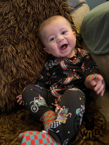 Strictly Wild Santas Speedy Sleigh Zip Up Pajamas Review