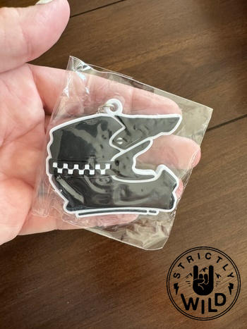 Strictly Wild Helmet Keychain Review
