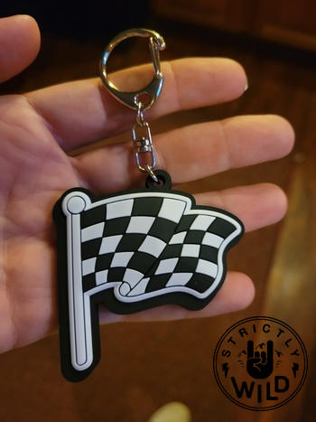 Strictly Wild Checkered Flag Keychain Review