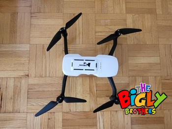 The Bigly Brothers The Bigly Brothers Upgraded Ace 2+ Pro Sky Voyager Intrepid Class GPS Drone, 48MP Camera, 106-Mins Flight, 16km Range, Ultra-Stable 3-Axis Gimbal, Level 8 Wind Resistance, Waterproof/Snowproof, Heavy Duty Professional Grade Drone Review