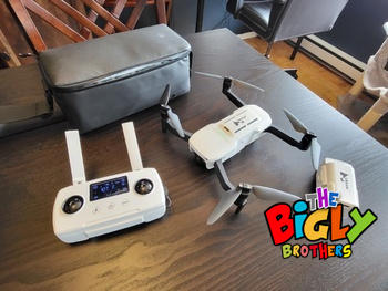 The Bigly Brothers The Bigly Brothers Upgraded Ace 2+ Pro Sky Voyager Intrepid Class GPS Drone, 48MP Camera, 106-Mins Flight, 16km Range, Ultra-Stable 3-Axis Gimbal, Level 8 Wind Resistance, Waterproof/Snowproof, Heavy Duty Professional Grade Drone Review