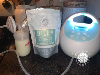 Euphoric Herbals Milky Mama Tea Review