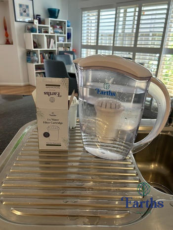 Earths Water 2.4L Alkaline Water Filter Jug Pitcher Review