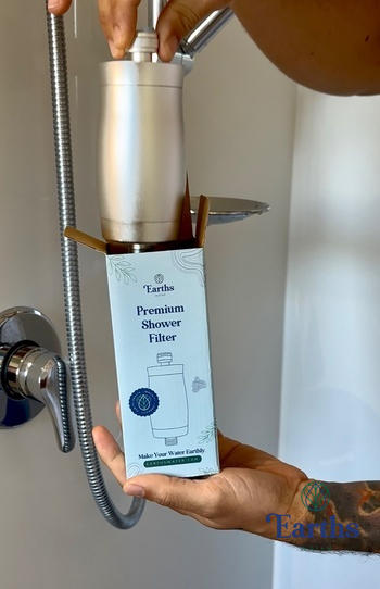 Earths Water Premium Shower Filter Water Purifier & Water Softener - Black Review