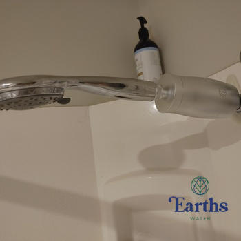 Earths Water Premium Shower Filter Water Purifier & Water Softener - Gold Review