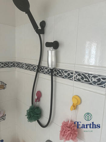 Earths Water Premium Shower Filter Water Purifier & Water Softener - Black Review
