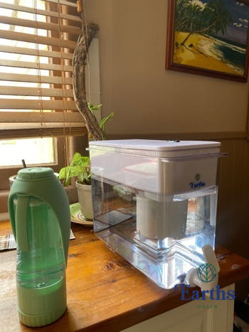 Earths Water 9L Eco Benchtop Alkaline Water Filter + 3 Replacement Filters [BUNDLE] Review