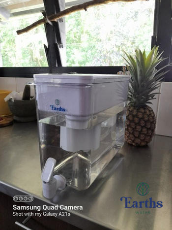 Earths Water 9L Eco Benchtop Alkaline Water Filter + 3 Replacement Filters [BUNDLE] Review