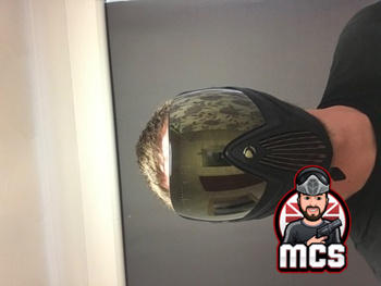 Modern Combat Sports DYE i4 Paintball Mask  - Black / Gold Review