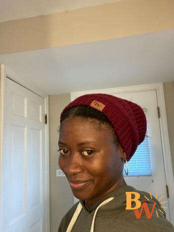 Beautifully Warm, LLC Winter Hat | Satin Lined | Detachable Pom Pom | Burgundy Review