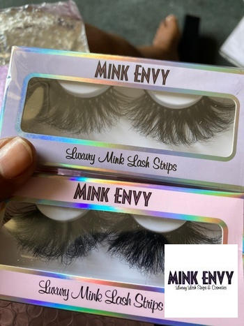 Mink Envy Lashes The Extra Glam Book of Lashes 25mm Review