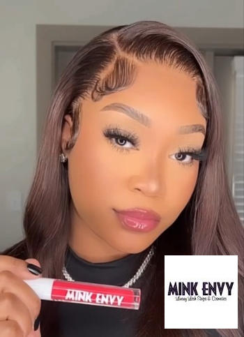 Mink Envy Lashes Slay Lip Gloss Glassy Shine Review