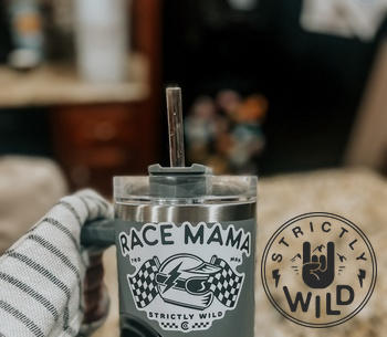 Strictly Wild Race Mama Sticker - Ready To Ship Review