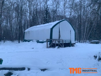TMG Industrial 20' x 30' Straight Wall Peak Ceiling Storage Shelter with Heavy Duty 17 oz PVC Cover & Drive Through Door, TMG-ST2031V (Previously ST2030V) Review