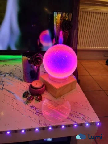 Lumi Sunset Moonlight Glass Lamp Review