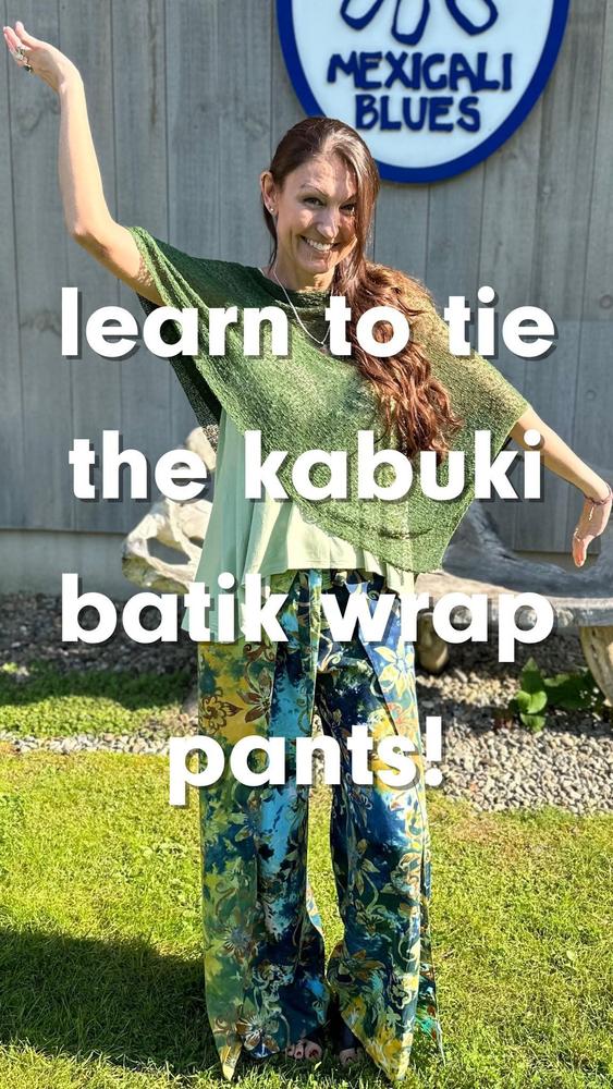 Kabuki Batik Wrap Pants · Mexicali Blues