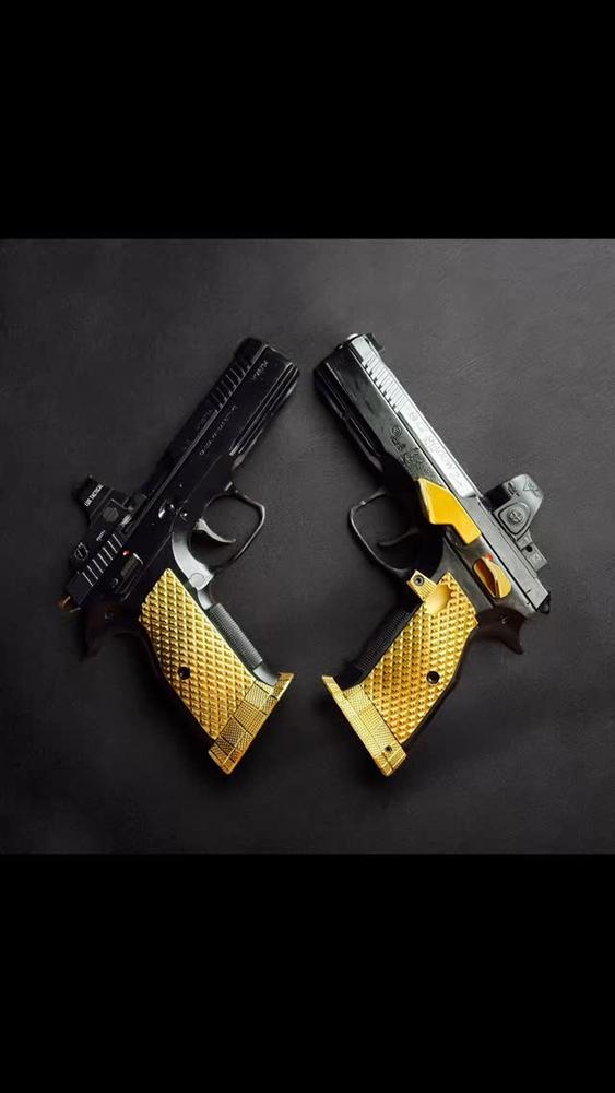 CZ Palm Swell LOK Jaws Brass - LOK Grips