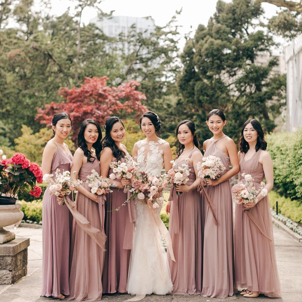 birdy grey bridesmaid dress