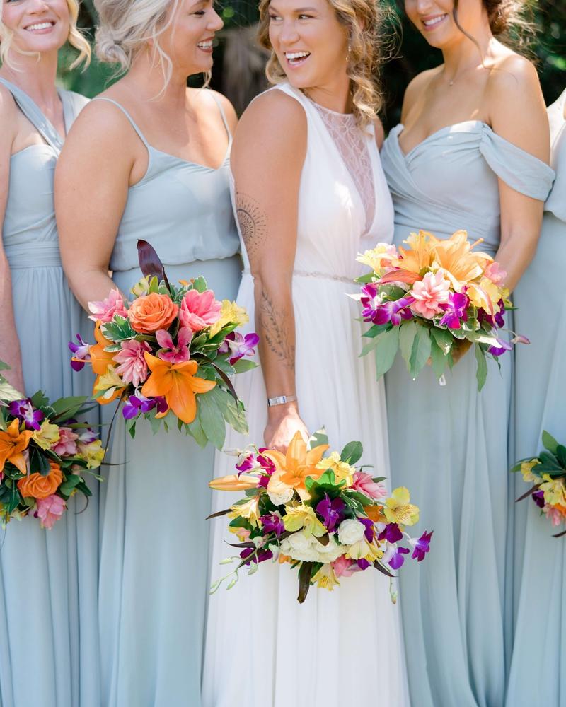 Bouquets with a tropical touch 🌺✨💕