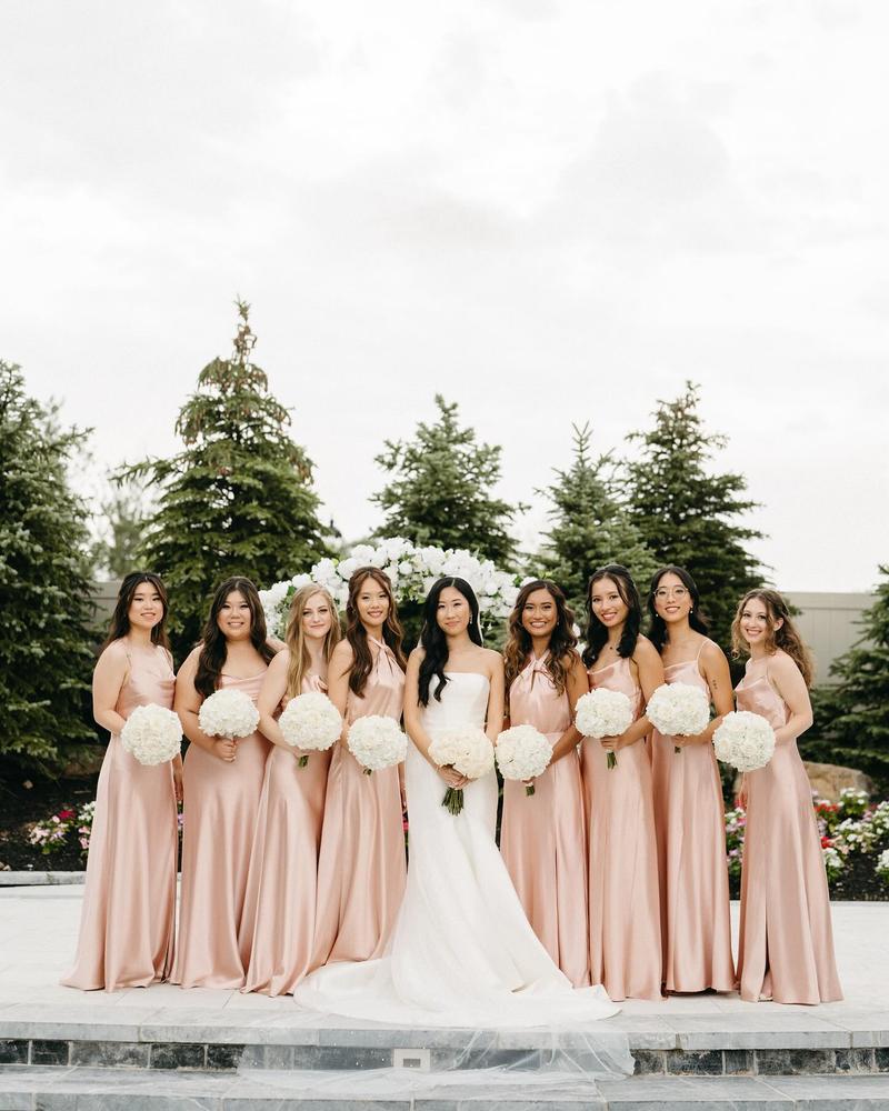 Birdy gray shop bridesmaid dresses