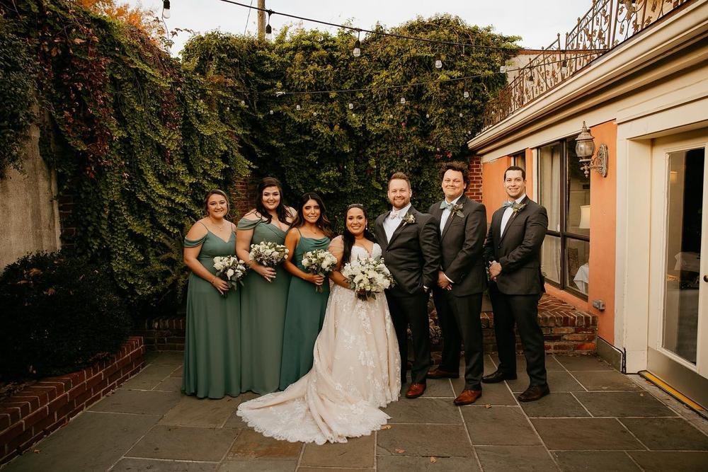 Thank you to all our friends and family who made yesterday so magical! We could not have done this without you. ✨
Maid of Honor mluzmonse 💕
The Best Man Rhett Ramsay 🥇
Bridesmaid docsib21 👩🏻❤️💋👩🏽
Groomsmen sillyphilly123 🏋️
Bridesmaid chelseaelisewall 👑