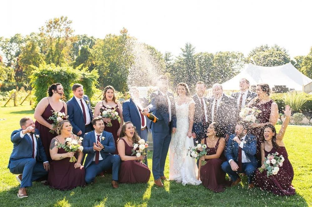 Sarah + Brad // Sneak Peeks
Everyday, every night
You alone, are the love of my life ♥️ Dave Matthews
.
.

Photo and Video Team: jesssinatraphoto
Venue: barnatbradstreetfarm
Dress designer: kittychencouture
Brides shoes: badgleymischkabride
Bridesmaids dresses: birdygrey
Grooms suit: generationtux
Grooms shoes: #colehaan
Groomsmen suits: generationtux
Hair: jennlovinghair
Make-up: angeltouchstudio
Florist: sweetannie_floral
Signage: etsy
Caterer: woodlandcatering
Invitations: cartaliastudio
DJ: meritage_entertainment
Cake: nancysmarshviewcafe