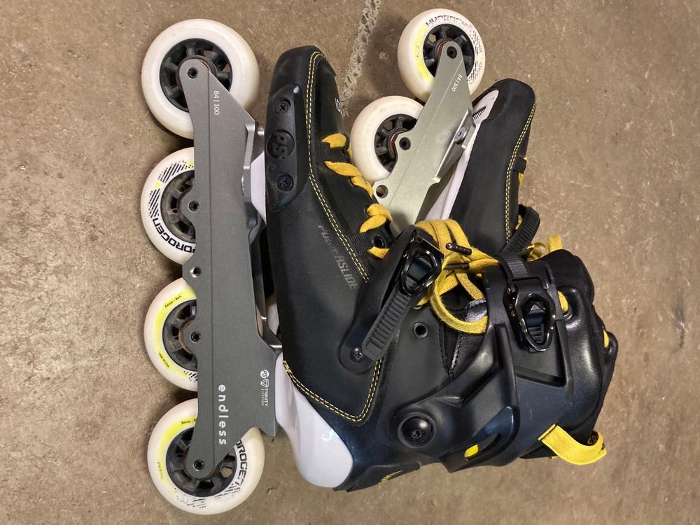 Endless 84 Trinity | 4x84/3x100 Inline Skate Frame | Balanced