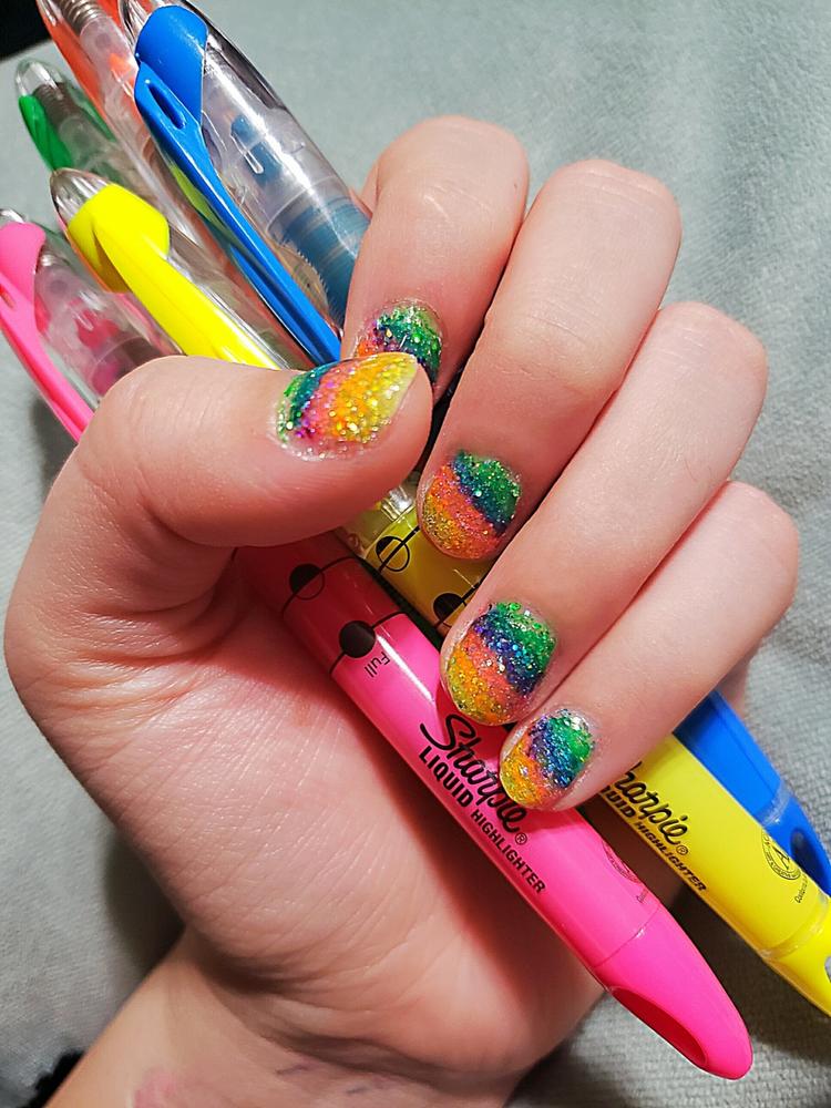 Nail Art Sponges - 6 Pc - Customer Photo From Ashley Sowder