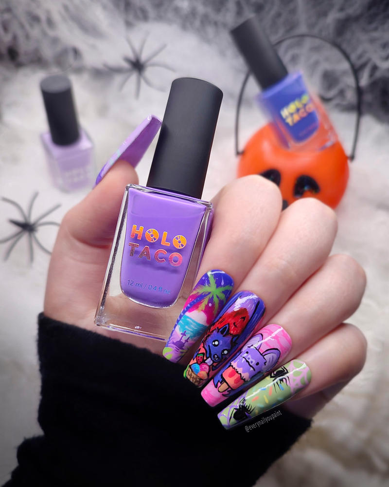 Party of One Purple - Customer Photo From everynailyoupaint