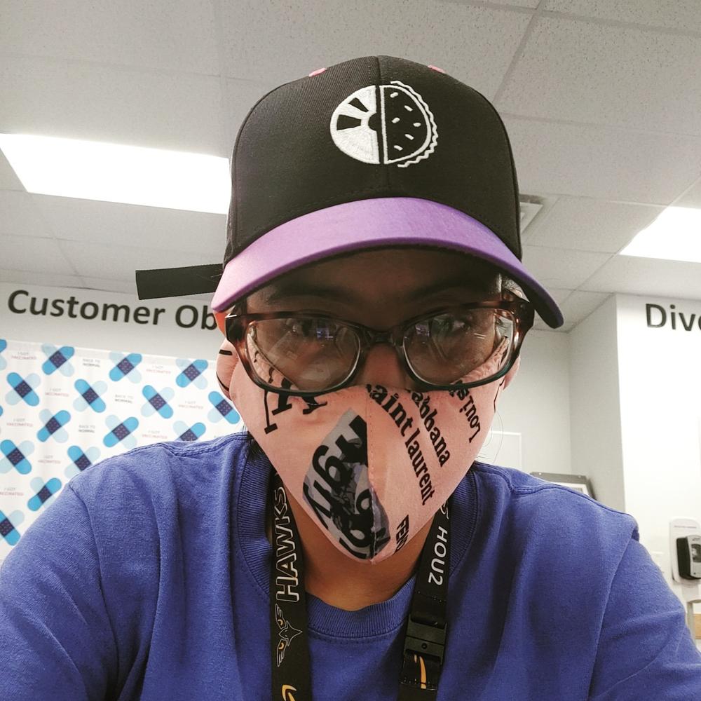 Dad Hat - Purple/Pink - Customer Photo From Francisca Solis