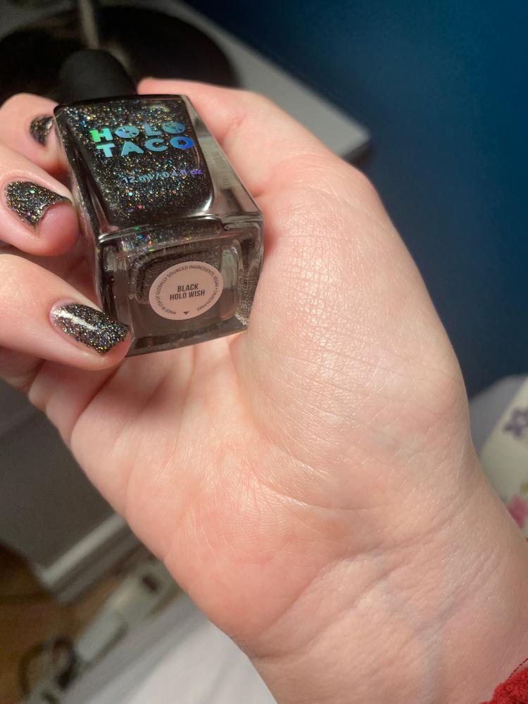 Black Holo Wish - Customer Photo From Annie H.