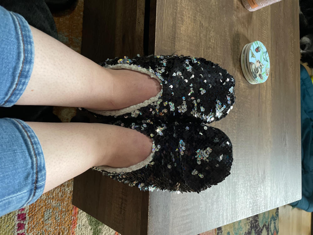 Holo Slippers - S/M - Customer Photo From Kelsey M.