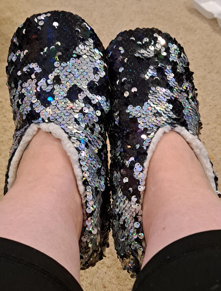 Holo Slippers - S/M - Customer Photo From Megan W.