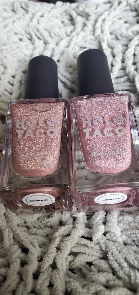 Blushed Ice - Customer Photo From Laura