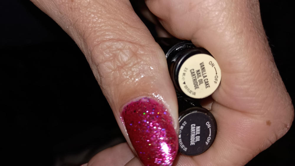 Vanilla Cake Nail Oil Replacement Cartridges (2 pk) - Customer Photo From Jared D.