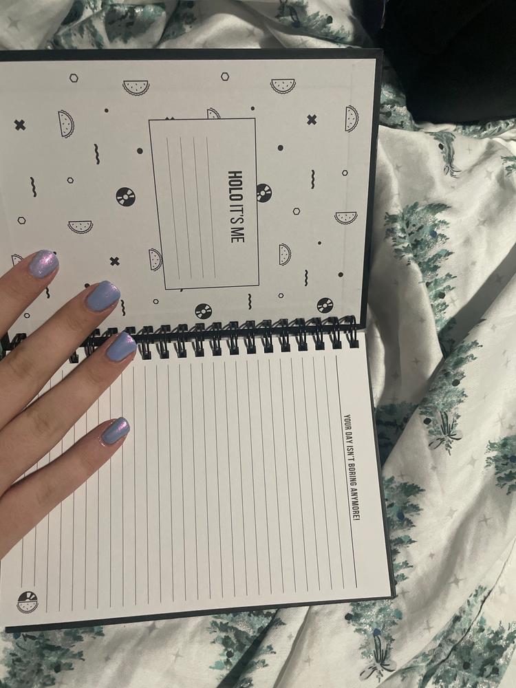 Holo Taco Notebook - Customer Photo From Taylor